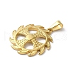 PVD Vacuum Plating 304 Stainless Steel Pendants STAS-B069-15G-2