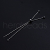 Adjustable 201 Stainless Steel Slider Bracelets Making STAS-S105-JN646-1-3