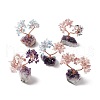 Natural Gemstone Tree Display Decoration DJEW-G027-03RG-1