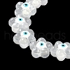 Transparent Glass Beads Strands GLAA-K070-01G-3