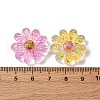 Transparent Resin Cabochons CRES-V001-01-3