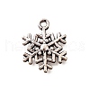 Tibetan Style Alloy Pendants TIBE-L008-52AS-1