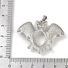 Brass Pendant Cabochon Settings KK-S521-17C-P-3