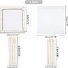 Basswood Assembled Paper Making Frame DIY-WH0308-4