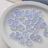 Acrylic Enamel Beads OACR-I011-22F-1