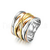 Cross 304 Stainless Steel Finger Rings FS-WG16BAC-17-1