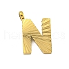 Ion Plating(IP) 304 Stainless Steel Charms STAS-G345-01G-N-1