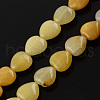 Natural Topaz Jade Bead Strands G-R190-20mm-08-1