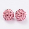 Pave Disco Ball Beads RB-H258-10MM-223-2
