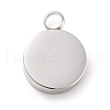 Non-Tarnish 304 Stainless Steel Urn/Perfume Pendants STAS-D179-17P-1