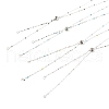 Adjustable Stainless Steel Slider Necklaces Making AJEW-JB00991-1