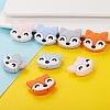 12Pcs 4 Colors Cartoon Fox Silicone Focal Beads JX704A-5