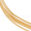Beebeecraft 5Pcs Rack Plating Copper French Wire KK-BBC0013-59B-1