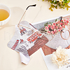 CREATCABIN 20 Sheets 4 Style London Themed Microfibre Glasses Cleaning Cloth AJEW-CN0002-01-6