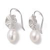Anti-Tarnish Sterling Silver Dangle Earrings EJEW-C087-05E-P-1