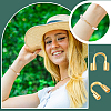   200Pcs Brass Wire Guardian and Protectors KK-PH0010-71-6