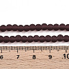 Transparent Glass Beads Strands GLAA-T032-T4mm-MD19-3