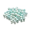 Baking Painted Pearlized Glass Pearl Round Beads HY-XCP0001-25C-1