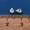 Brass Crimp Beads KK-G479-07S-3
