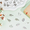 GOMAKERER 96Pcs 16 Style Alloy Pendant FIND-GO0001-90-4