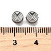 304 Stainless Steel Beads STAS-V009-13B-P-3
