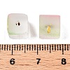 Frosted Glass Beads with Golden Glitter Powder X1-DGLA-NH001-8mm-01E-3