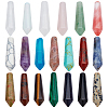 Beads 20Pcs 20 Style Natural & Synthetic Gemstone Beads G-NB0003-02-1