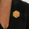 Hollow Iron Lapel Pin Brooches for Women GY3533-2