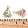 Alloy Rhinestone Pendants PALLOY-E775-05G-3