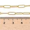 304 Stainless Steel Paperclip Chain Necklace X-NJEW-M183-04G-2