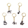 Alloy Enamel Pendant Keychains KEYC-JKC01247-2