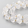 Natural Quartz Crystal Beads Strands G-A030-B37-12mm-3