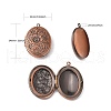 Brass Locket Pendants ECF133-2R-2