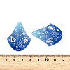 Printed Acrylic Pendants OACR-T028-02D-3