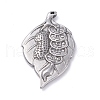 Non-Tarnish 304 Stainless Steel Pendants STAS-P288-10P-1