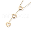 Heart 304 Stainless Steel Jewelry Sets SJEW-M097-17G-2