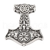 316 Surgical Stainless Steel Pendants STAS-Z073-02AS-04-1