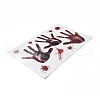 Halloween Theme PVC Static Stickers DIY-F133-06-3