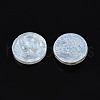 Spray Painted Transparent Resin Cabochons CRES-S302-64-A01-3