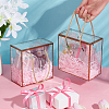 Transparent PVC Plastic Gift Box CON-WH0085-61B-01-3