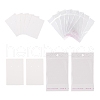 200Pcs 2 Style Cardboard Display Cards and OPP Cellophane Bags CDIS-LS0001-05A-1