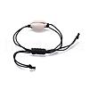 Adjustable Nylon Thread Braided Bead Bracelets BJEW-JB05119-01-3