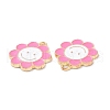 Alloy Enamel Pendants PALLOY-D015-07C-3