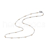 304 Stainless Steel Satellite Chain Necklace for Men Women STAS-B039-13GP-1