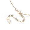 Natural Mixed Stone & Dyed Quartz Round Beaded Necklaces NJEW-JN05302-03-5