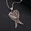 304 Stainless Steel Pendant Necklaces FS-WGE24A9-01-1
