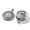 Natural Quartz Crystal Rock Crystal Pendants G-Q158-03D-2