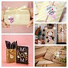 Word Thank You Teardrop Roll Stickers DIY-B031-03-4