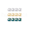 DICOSMETIC 12Pcs 3 Colors 304 Stainless Steel Pendants STAS-DC0013-39-8