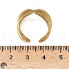 304 Stainless Steel Cuff Rings RJEW-P150-01G-5